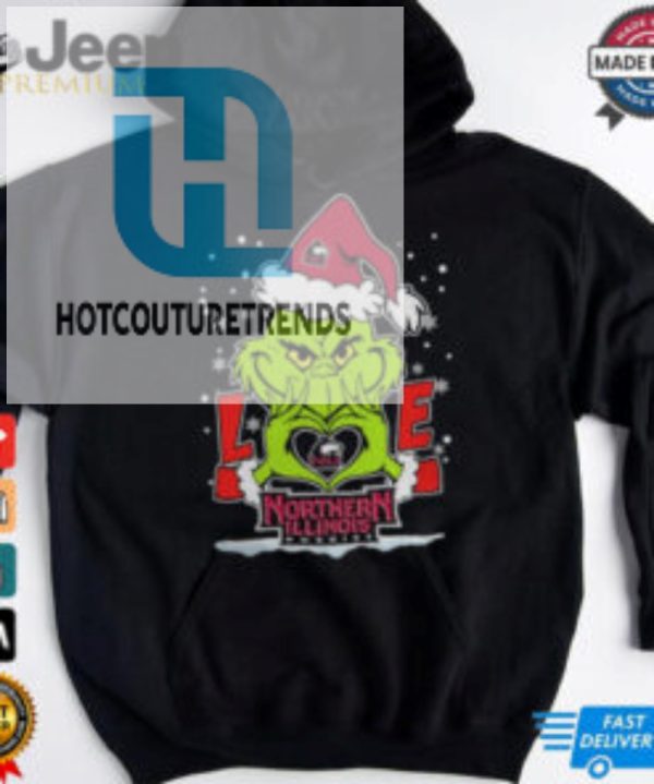 The Grinch Love Heart 2024 Northern Illinois Huskies Football Christmas Shirt hotcouturetrends 1 1