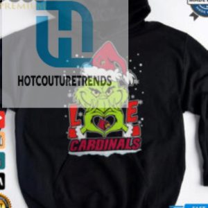 The Grinch Love Heart 2024 Louisville Cardinals Football Christmas Shirt hotcouturetrends 1 1