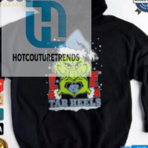 The Grinch Love Heart 2024 North Carolina Tar Heels Football Christmas Shirt hotcouturetrends 1 1