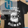 Funny Merry Rizzmas Sigmas Kids Teens School Christmas Santa T Shirt hotcouturetrends 1