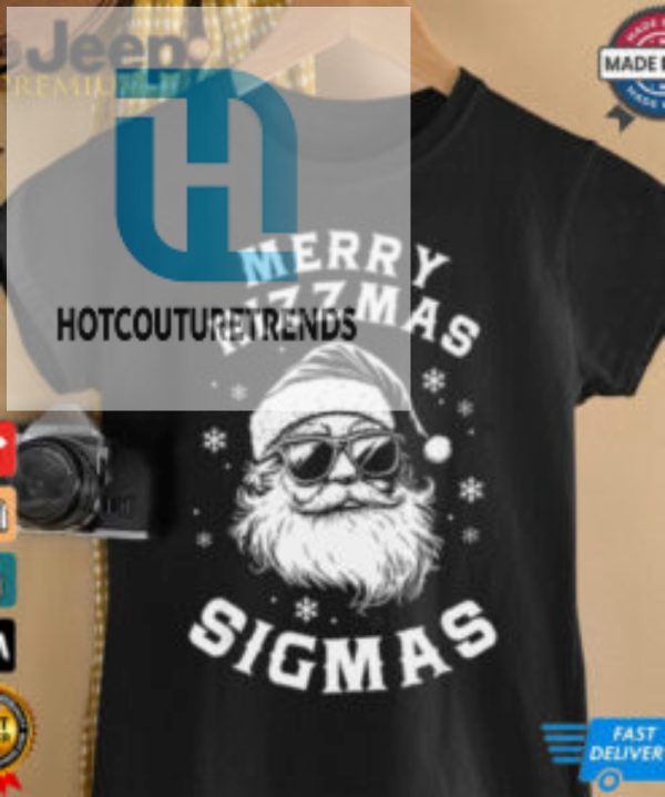 Funny Merry Rizzmas Sigmas Kids Teens School Christmas Santa T Shirt hotcouturetrends 1