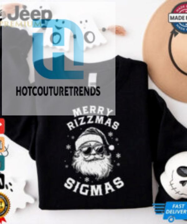 Funny Merry Rizzmas Sigmas Kids Teens School Christmas Santa T Shirt hotcouturetrends 1 3