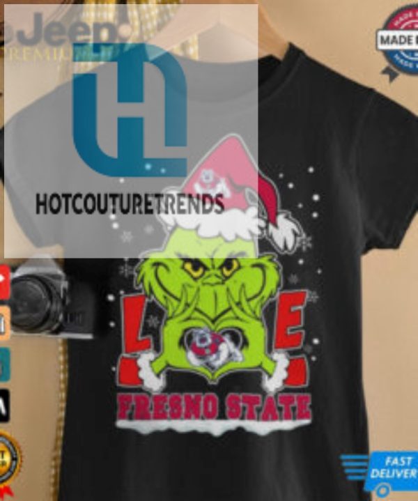 The Grinch Love Heart 2024 Fresno State Bulldogs Football Christmas Shirt hotcouturetrends 1