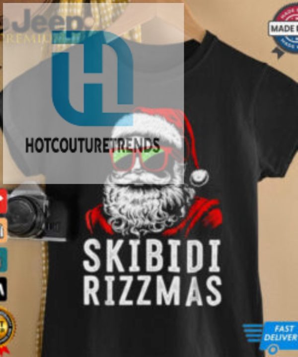 Skibidi Rizzmas Christmas Rizz Santa Claus Charisma Kid Cool T Shirt hotcouturetrends 1