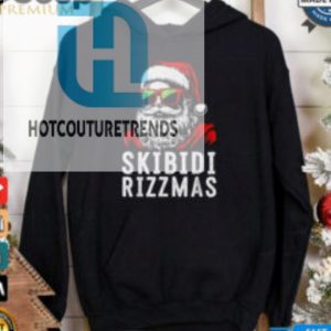 Skibidi Rizzmas Christmas Rizz Santa Claus Charisma Kid Cool T Shirt hotcouturetrends 1 2