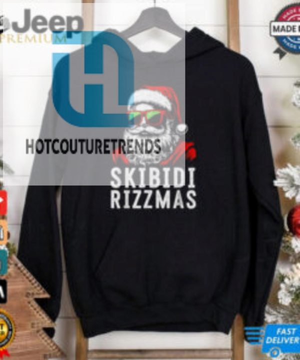 Skibidi Rizzmas Christmas Rizz Santa Claus Charisma Kid Cool T Shirt hotcouturetrends 1 2