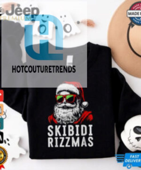 Skibidi Rizzmas Christmas Rizz Santa Claus Charisma Kid Cool T Shirt hotcouturetrends 1 3