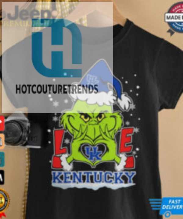 The Grinch Love Heart 2024 Kentucky Wildcats Football Christmas Shirt hotcouturetrends 1