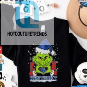 The Grinch Love Heart 2024 Kentucky Wildcats Football Christmas Shirt hotcouturetrends 1 3