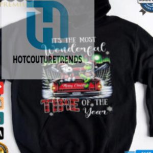 Official Snoopy And Grinch Its The Most Wonderful Time Of The Year Christmas Shirt hotcouturetrends 1 1