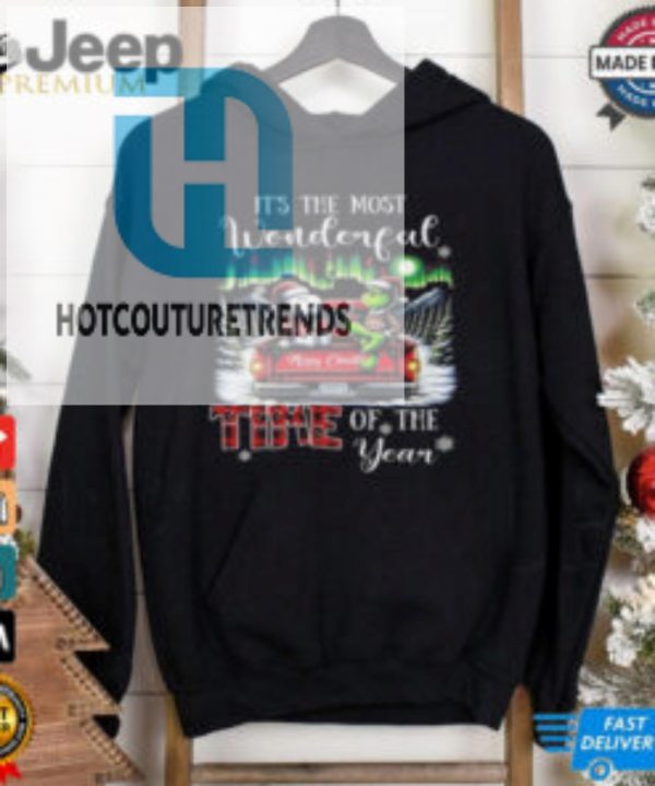 Official Snoopy And Grinch Its The Most Wonderful Time Of The Year Christmas Shirt hotcouturetrends 1 2