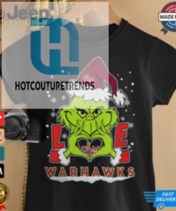 The Grinch Love Heart 2024 Ulm Warhawks Football Christmas Shirt hotcouturetrends 1