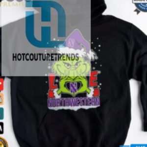 The Grinch Love Heart 2024 Northwestern Wildcats Football Christmas Shirt hotcouturetrends 1 1