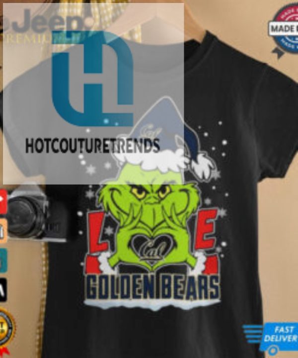 The Grinch Love Heart 2024 California Golden Bears Football Christmas Shirt hotcouturetrends 1