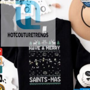 Official Have A Merry New Orleans Saints Mas Ugly Christmas 2024 T Shirt hotcouturetrends 1 3