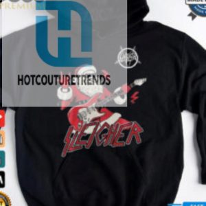 Official Sleigher Powered By Metal Music 2024 Christmas Shirt hotcouturetrends 1 1