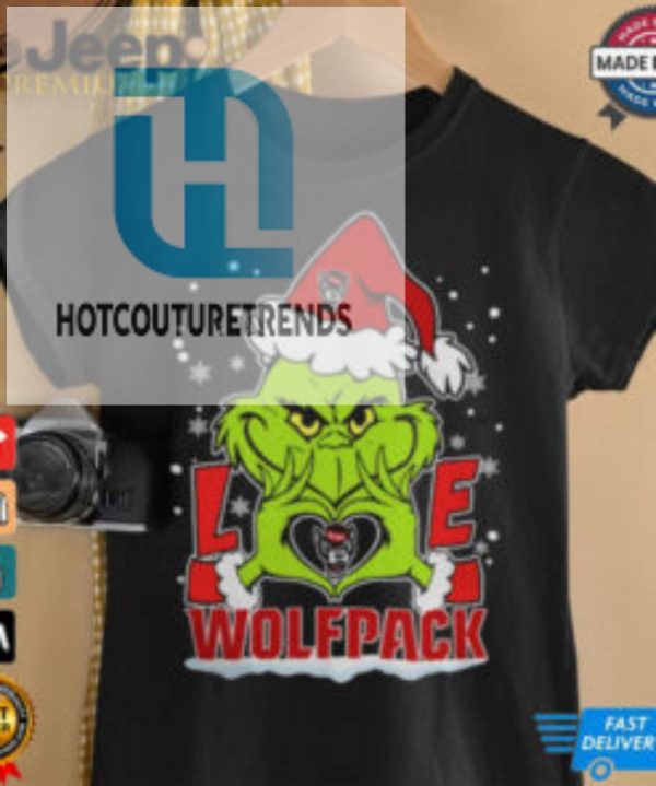 The Grinch Love Heart 2024 Nc State Wolfpack Football Christmas Shirt hotcouturetrends 1