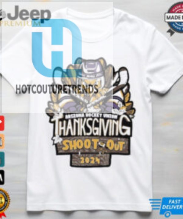 Official Arizona Hockey Union Thanksgiving Shootout 2024 Shirt hotcouturetrends 1 2