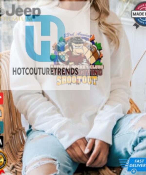 Official 23Rd Annual Thanksgiving Shootout 2024 Shirt hotcouturetrends 1 3