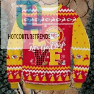 Love Lets Go Chiefs Ugly Christmas Sweater hotcouturetrends 1 1