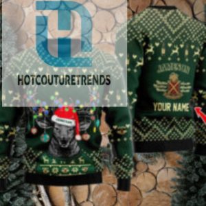 Personalized Reindeer Jameson Whiskey Christmas Ugly Sweater hotcouturetrends 1 1