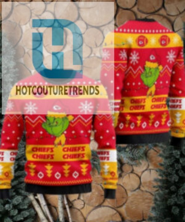 Kansas City Chiefs Merry Grinchmas Ugly Christmas Sweater hotcouturetrends 1 1