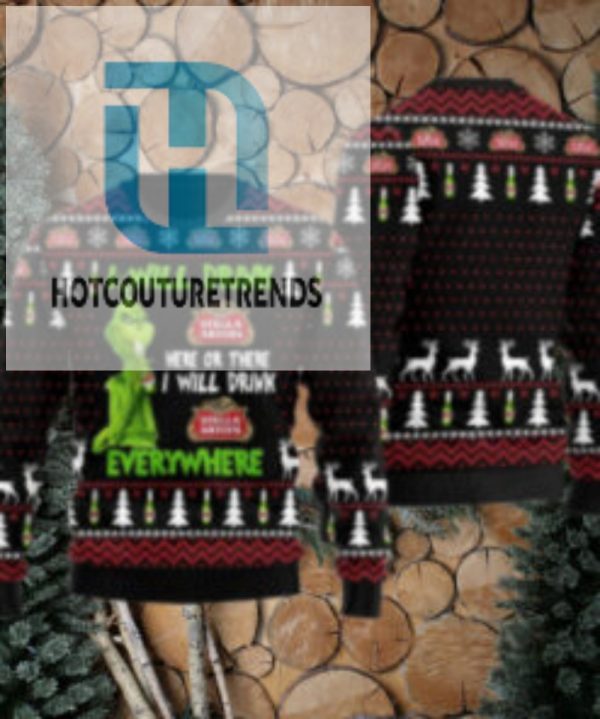 Stella Artois Will Drink Everywhere Ugly Sweater hotcouturetrends 1 1