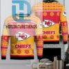 Kansas City Chiefs Logo Big Snowflake Pattern Ugly Christmas Sweater hotcouturetrends 1