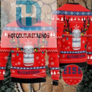 Deer Budweiser Ugly Sweater hotcouturetrends 1 1