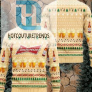 Budweiser Christmas Ugly Sweater hotcouturetrends 1 1