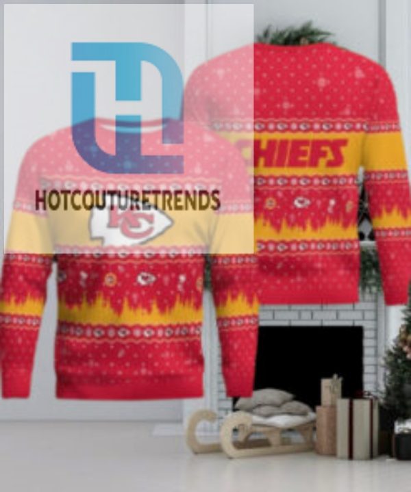 Chiefs Tropical Holiday Ugly Christmas Sweater hotcouturetrends 1