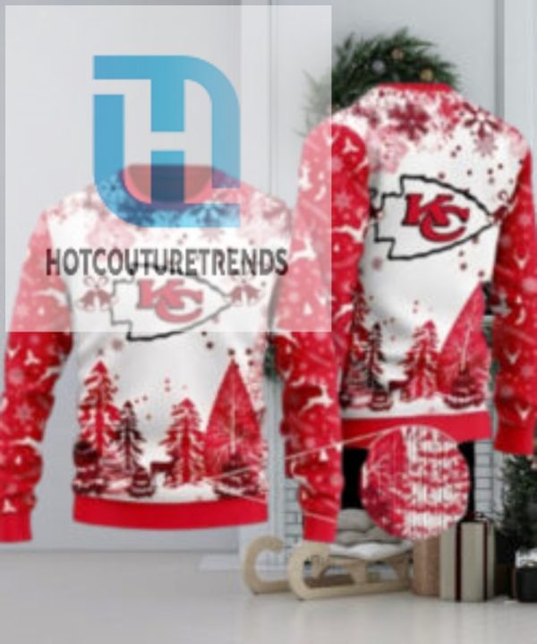 Kansas City Chiefs Festive Spirit Ugly Christmas Sweater hotcouturetrends 1