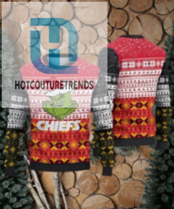 Kansas City Chiefs Grinchmas Ugly Christmas Sweater hotcouturetrends 1 1