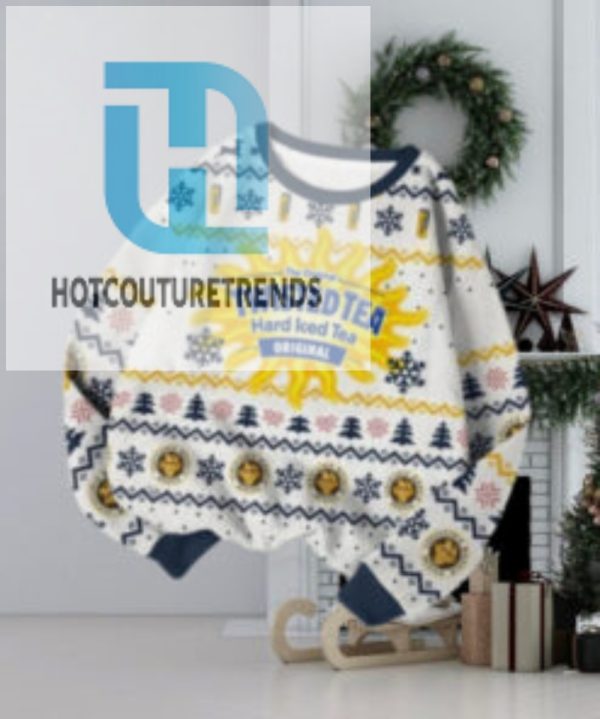 Twisted Tea Christmas Hard Iced Tea Ugly Sweater hotcouturetrends 1