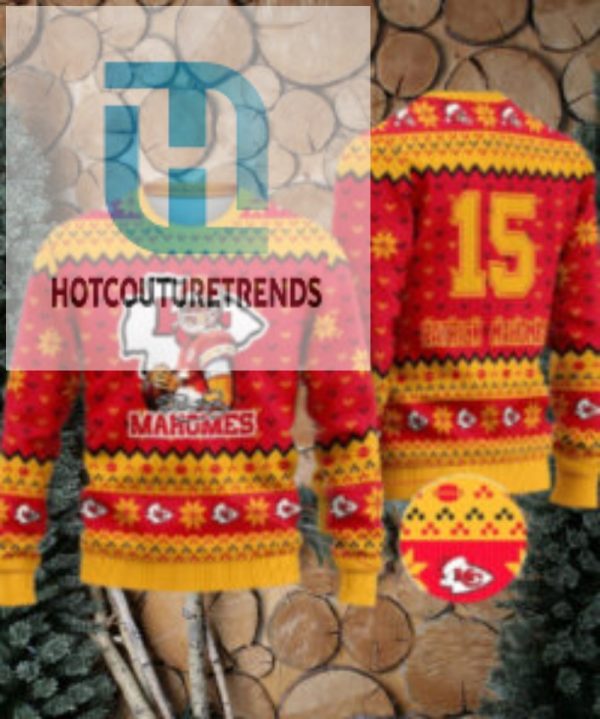 Patrick Mahomes 15 Ugly Christmas Sweater hotcouturetrends 1 1