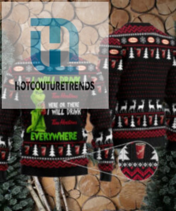 Tim Hortons Will Drink Everywhere Ugly Sweater hotcouturetrends 1 1