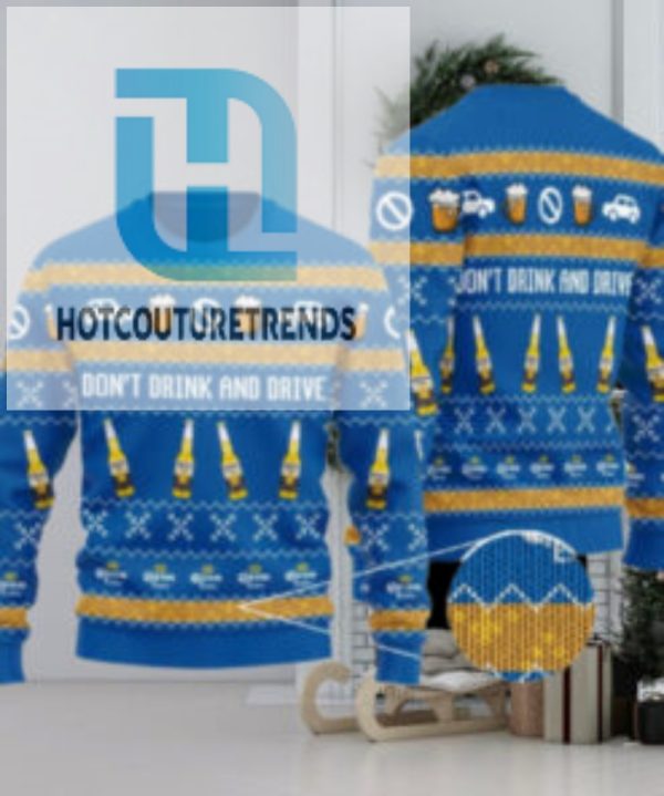 Corona Dont Drink And Drive Ugly Blue Sweater hotcouturetrends 1