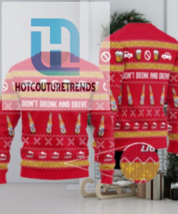 Coors Light Dont Drink And Drive Red Ugly Sweater hotcouturetrends 1