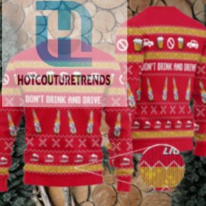 Coors Light Dont Drink And Drive Red Ugly Sweater hotcouturetrends 1 1