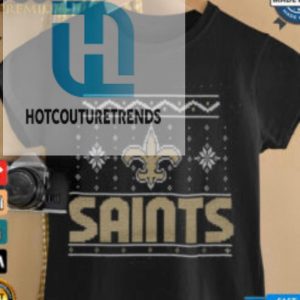 New Orleans Saints Holiday Crewneck Shirt hotcouturetrends 1 3