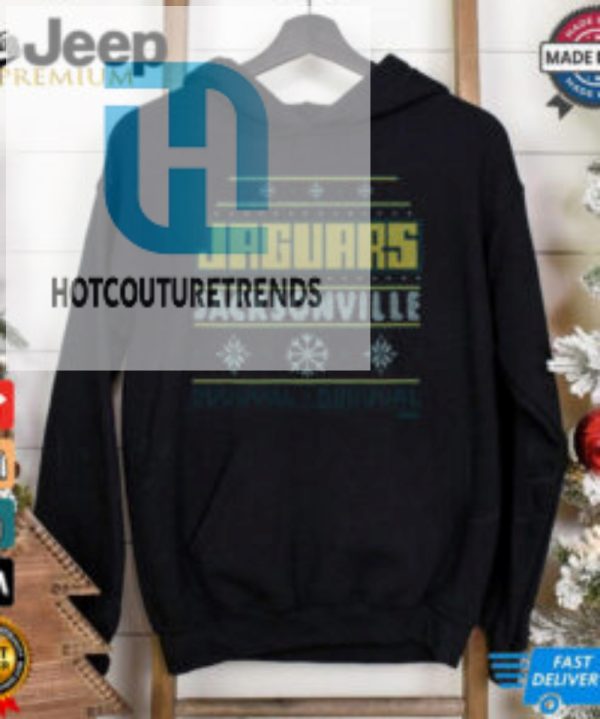 Jacksonville Jaguars Holiday Crewneck Shirt hotcouturetrends 1