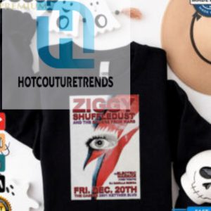 Official Ziggy Shuffledust And The Spiders From Mars December 2024 At The Casbah In San Diego Ca Poster Shirt hotcouturetrends 1 7