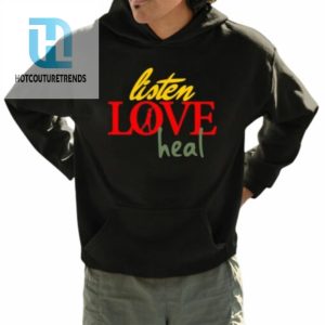 Devale Ellis Wearing Listen Love Heal Shirt hotcouturetrends 1 3