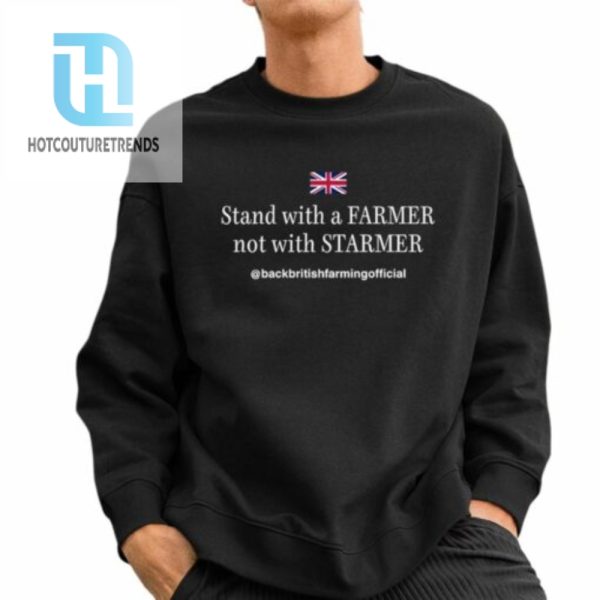 Darren Grimes Wearing Stand With A Farmer Not With Starmer Shirt hotcouturetrends 1 2