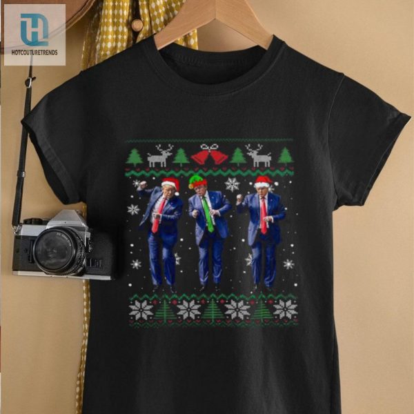 Funny Christmas Trump Tee Shirt hotcouturetrends 1