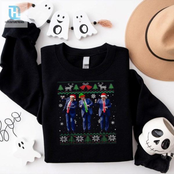 Funny Christmas Trump Tee Shirt hotcouturetrends 1 2