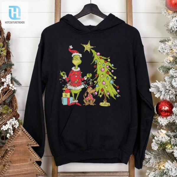 Grinch Christmas Tree Sweatshirt hotcouturetrends 1 1