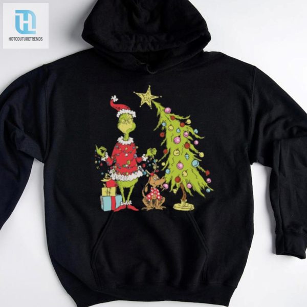 Grinch Christmas Tree Sweatshirt hotcouturetrends 1 3