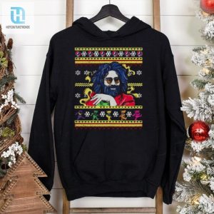 Jerry Garcia Christmas Shirt Black Men All Size T Shirt hotcouturetrends 1 1