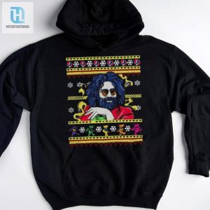 Jerry Garcia Christmas Shirt Black Men All Size T Shirt hotcouturetrends 1 3